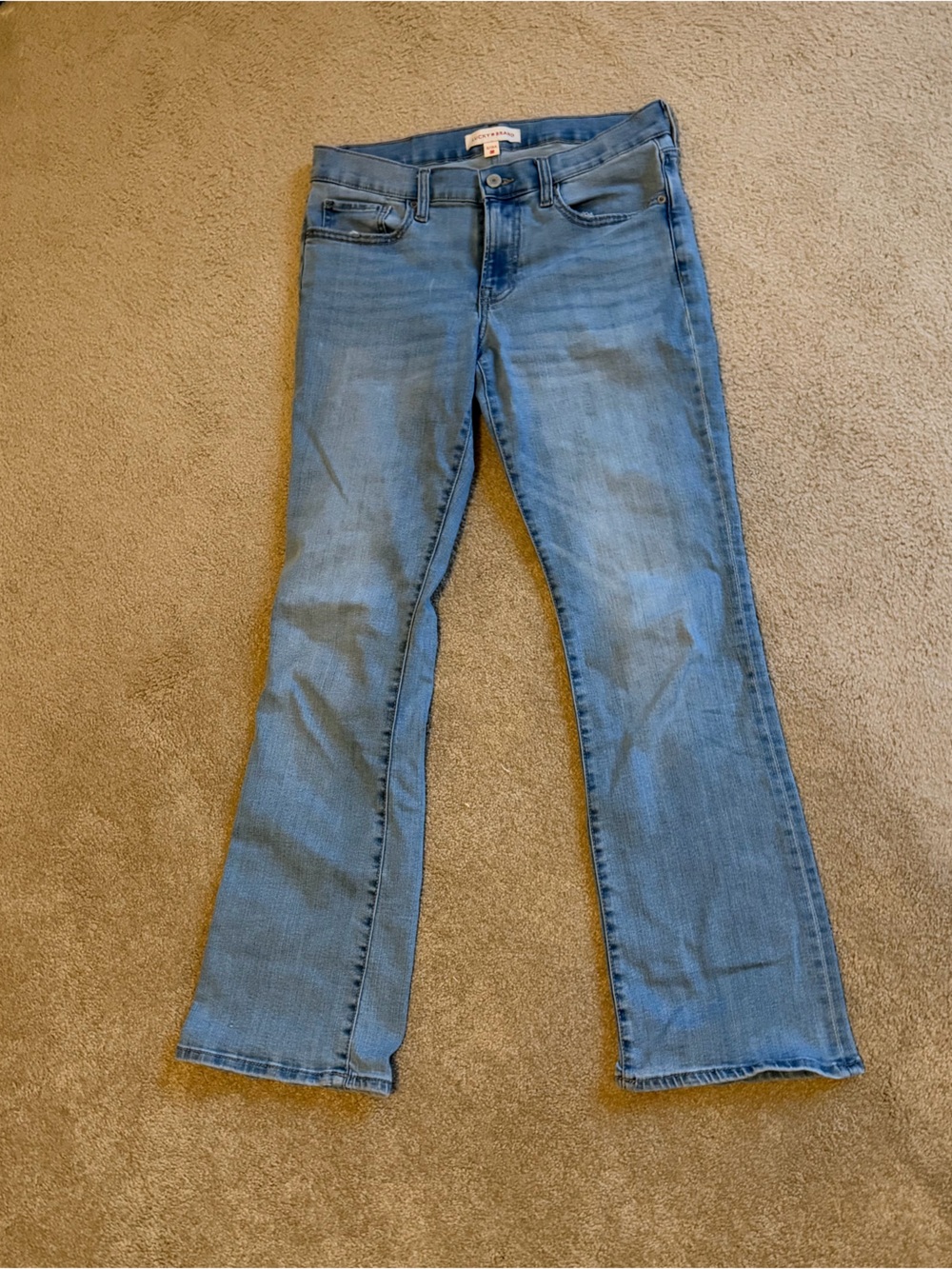 Lucky Brand Light Blue Flare Jeans